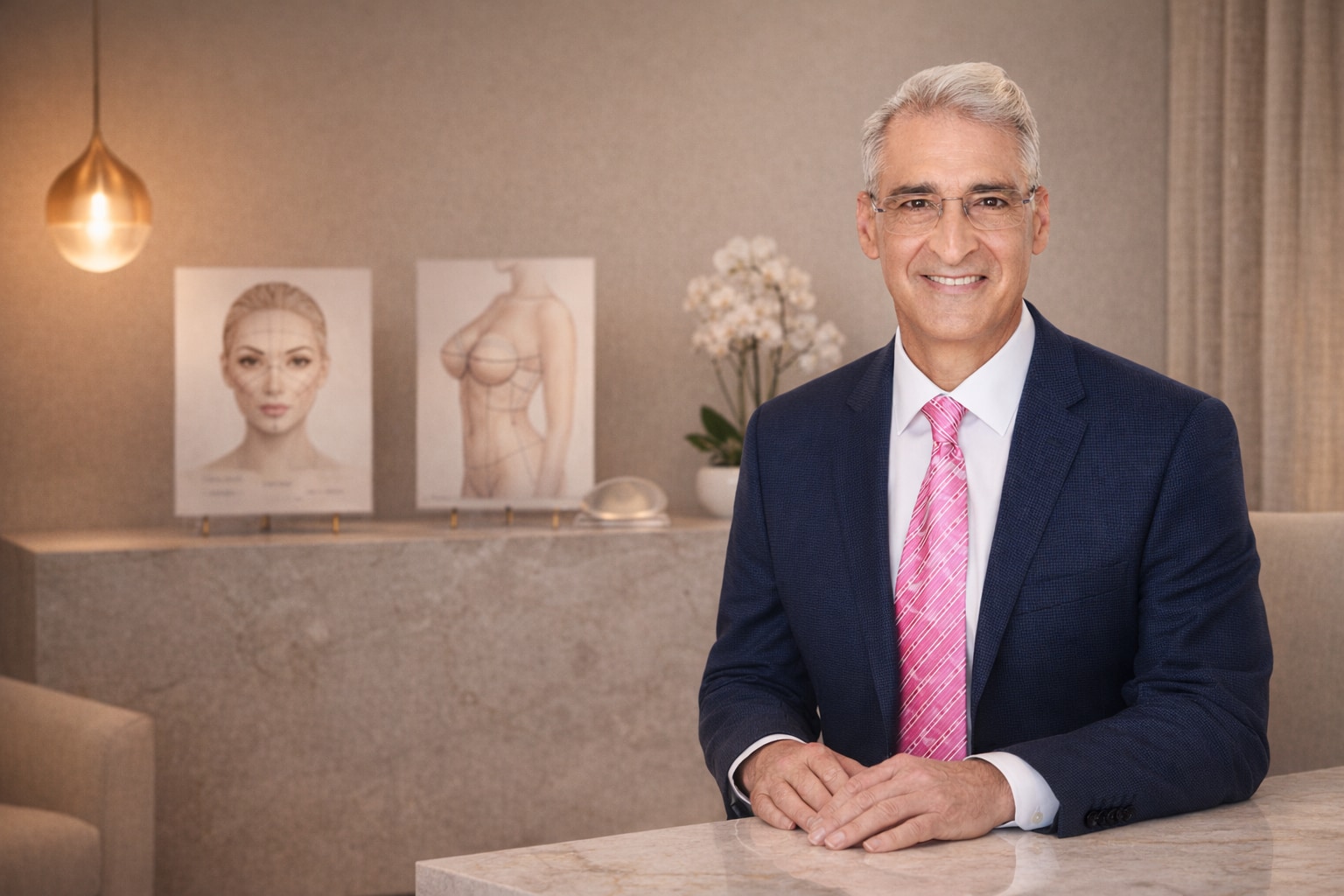 Joel A. Aronowitz, MD in a premium surgical consultation setting at NPMD